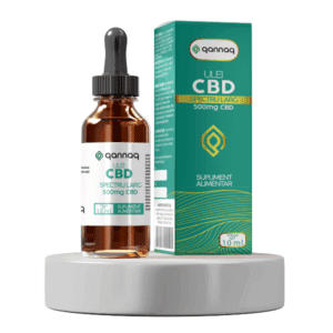 QANNAQ Ulei CBD 500 mg, 10 ml (5%)