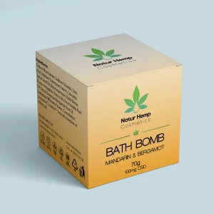 CBD BATH BOMB MANDARIN – BERGAMOT