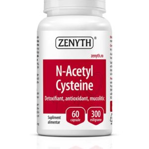N-Acetil Cisteină 300 mg, 60 capsule